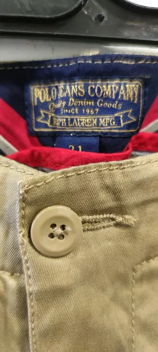 Pantalones Cargo Beige Mujer Polo Jeans