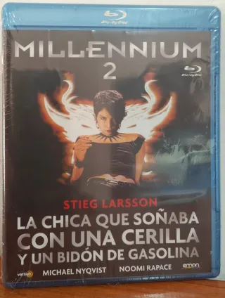 Trilogía Películas Millennium Blu-ray Nuevas