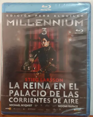 Trilogía Películas Millennium Blu-ray Nuevas