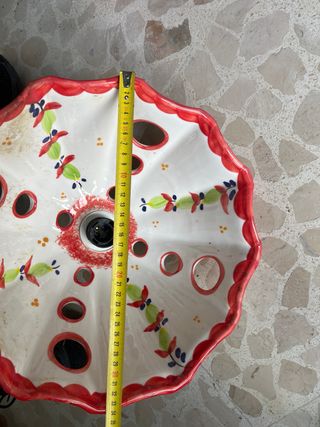 Lámpara de cerámica colgante