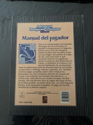 Advanced Dungeons & Dragons – Manual del Jugador