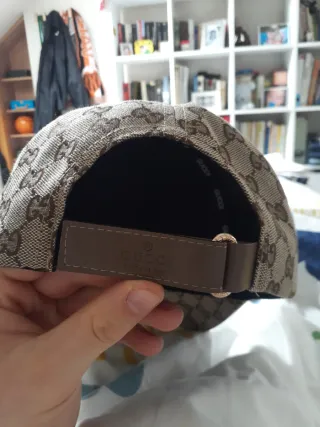 Gorra Gucci Beige Marrón