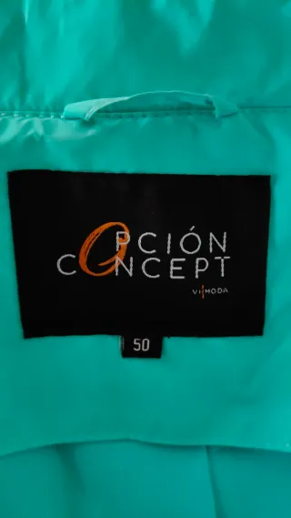 Chaqueta mujer talla 50 color turquesa