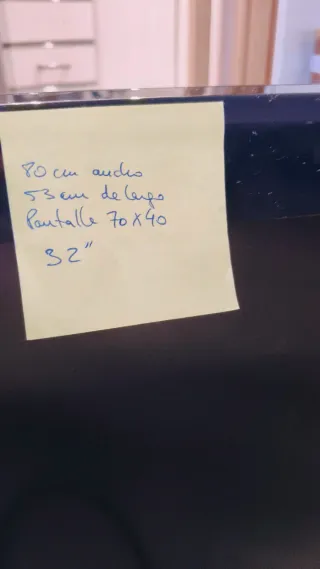 Televisión Samsung 32 Negra