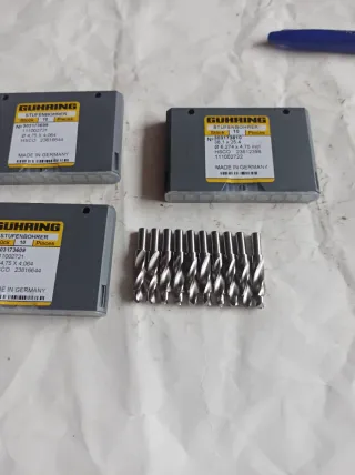 Lote 40 Brocas Escalonadas GUHRING