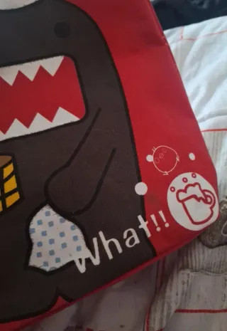 Borsa rossa Domo-Kun anni 2000