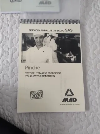 Test temario especifico y supuestos prácticos