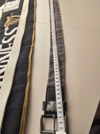 Lote 2 cinturones jack and jones y bufanda Guinnes