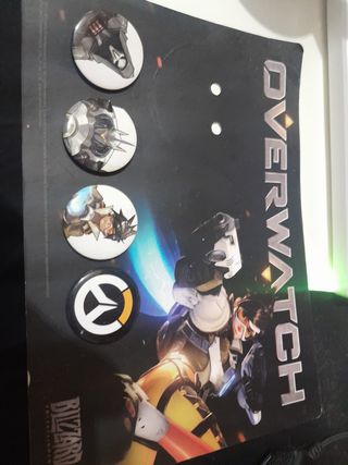 Pins Oficiales Overwatch 2016 Blizzard