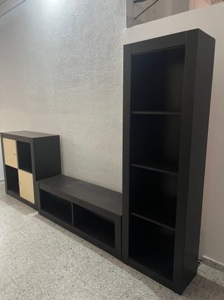 Mueble modular comedor y mesa centro