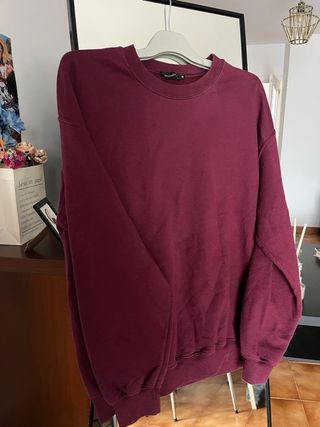 Jersey granate oversize PrettyLittleThing M