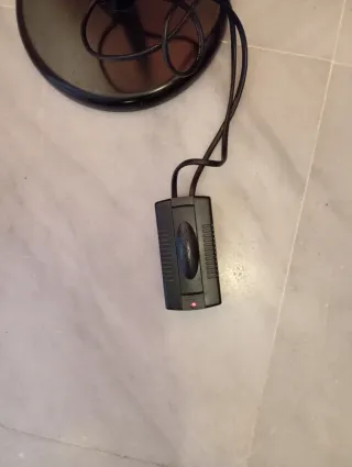Lámpara de pie halógena negra Entrega en mano !!