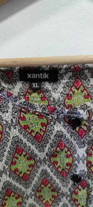 Blusa Xantik Multicolor Talla XL