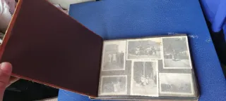 Álbum de fotos vintage años 70