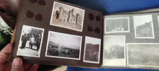 Álbum de fotos vintage años 70