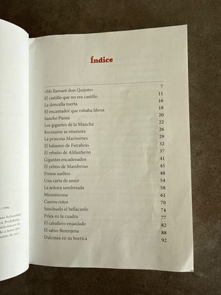 Libro Don Quijote Adaptacion