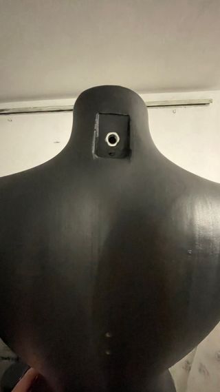 Busto manichino donna nero.Ritiro a Rimini.