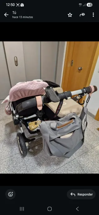 Carrito Bugaboo Donkey 2 Silleta Capazo