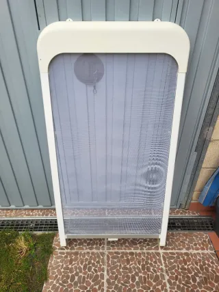 Mosquitera media puerta caravana