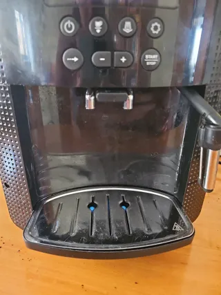 Cafetera Krups Superautomática Negra