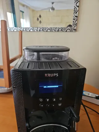 Cafetera Krups Superautomática Negra