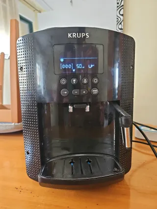 Cafetera Krups Superautomática Negra
