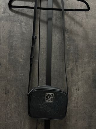 Borsa tracolla Armani Exchange nera