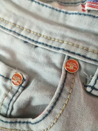 Pantalón vaquero gris claro