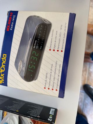 Radio despertador Mx Onda MX-RRD10