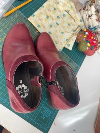 Botines de piel Porronet