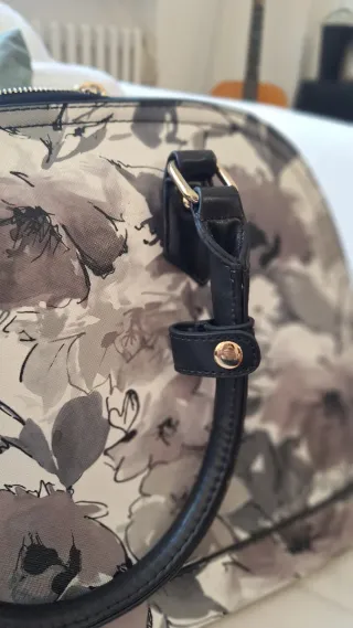 Borsa donna floreale con tracolla