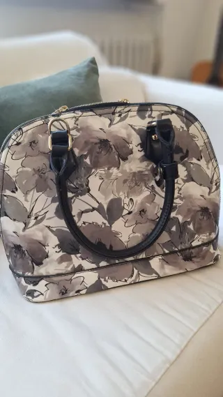 Borsa donna floreale con tracolla