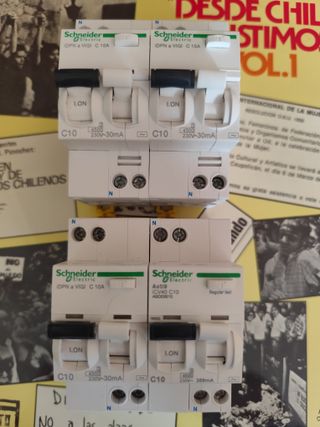 4x Dpn vigi 10A diferencial Automatico