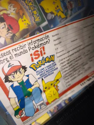 Película Pokémon VHS numerada CON MANUAL