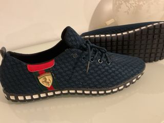 Zapatillas deportivas azules talla 46