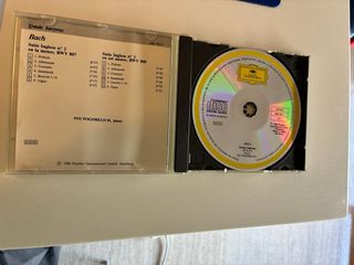 CD Bach Suites Inglesas Pogorelich