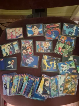 Cartas Dragon Ball GT 1 y 2 Frances