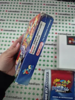 Pokemon Pinball Ruby & Zafiro Game Boy Advance
