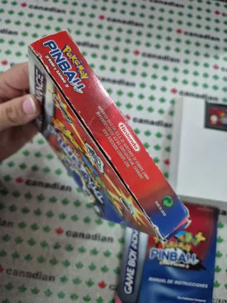 Pokemon Pinball Ruby & Zafiro Game Boy Advance