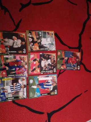 Cartas fútbol MGH Megakrats