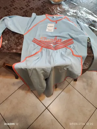 Pigiama donna Bellidentro azzurro Funky Chica