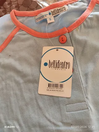 Pigiama donna Bellidentro azzurro Funky Chica