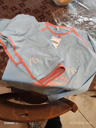 Pigiama donna Bellidentro azzurro Funky Chica