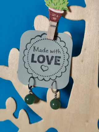 Lote pendientes piedras naturales