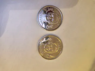 Colección de monedas antiguas tengo varias de cada