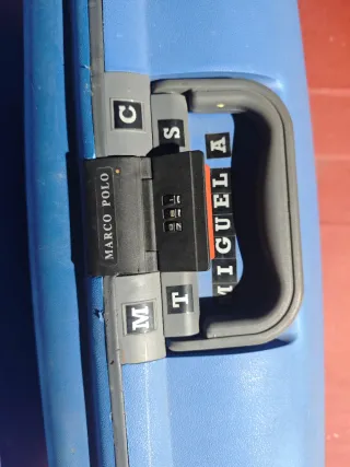 Maletas de viaje azules