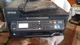 PC Completo con Impresora Gris/Plata