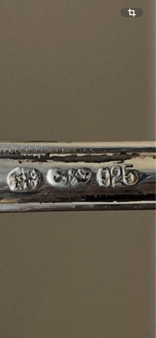 Cubiertos de plata de ley 925 en caja original (cu