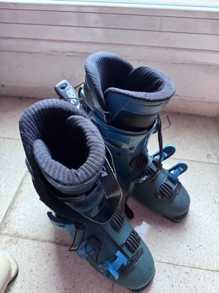 Botas de esquí retro