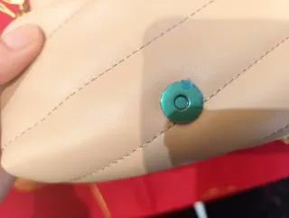 Bolso Pinko Piel Rosa Empolvado